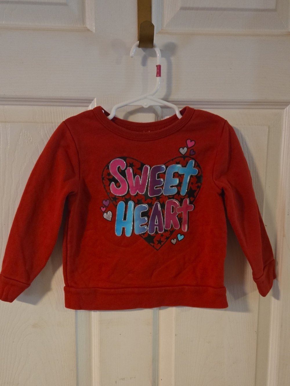 Garanimals Red "Sweet Heart" Graphic Sweatshirt